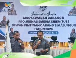 Muscab II PJS Simalungun 2026, Tumbur Panjaitan Terpilih Kembali Secara Aklamasi