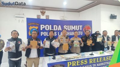 Polres Labuhanbatu Paparkan Hasil Operasi Antik Toba 2026
