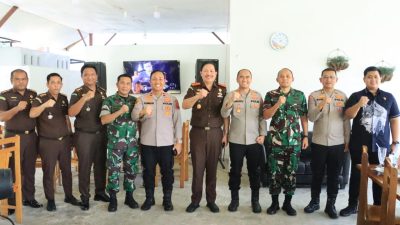Kapolres, Dandim 0209/LB Dan Kejari Labuhanbatu Perkuat Sinergitas 