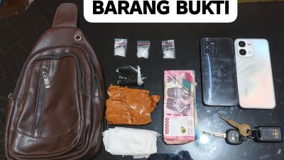 Satres Narkoba Polres Labuhanbatu Gagalkan Peredaran Sabu, Dua Pria Ditangkap