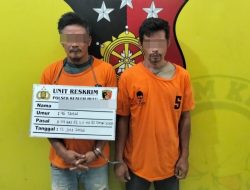 Gerebek Lokasi Transaksi Sabu, Empat Pria  Dan 5,87 Gram Sabu Disita Diamankan Polsek Kualuh Hulu