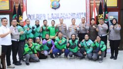 Ciptakan Kamtibmas Kondusif Kapolres Labuhanbatu Perkuat Sinergi Dengan Komunitas Ojek Online