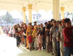 350 Porsi Makanan Disiapkan Di Warung Polri Presisi Minggu ke-20 Polres Labuhanbatu