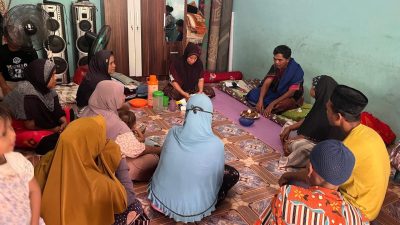 Dicintai Warganya, Usai Operasi Kepling Kampung Sawah III Ramai Mendapat Upah-Upah Semangat