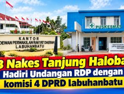 Persoalan Nakes Puskesmas Tanjung Haloban Terus Berlanjut, 43 orang Hadiri Undangan RDP dengan Komisi 4 DPRD labuhanbatu 
